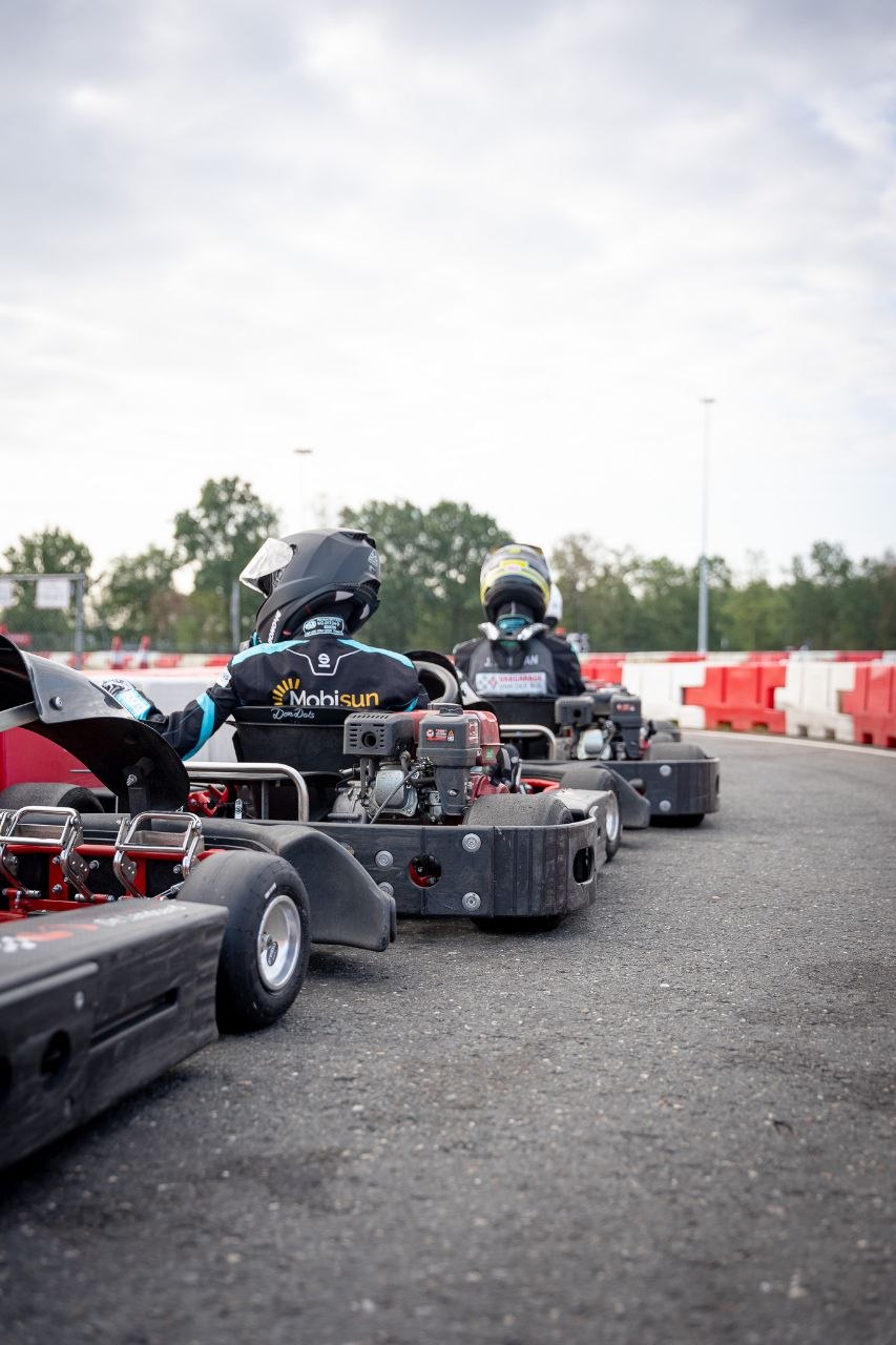 Karts klaar voor de start